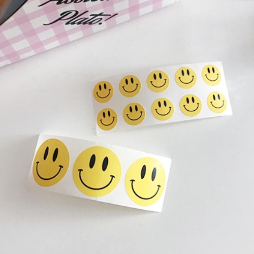 Yellow Smile Sticker