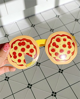 Pizza Flip Glasses 피자플립안경