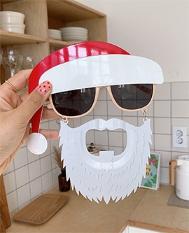 Santa Mask Glasses 산타마스크 안경
