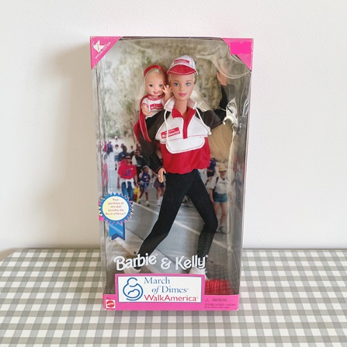 1998 Walk America Barbie &amp; Kelly 바비&amp;켈리